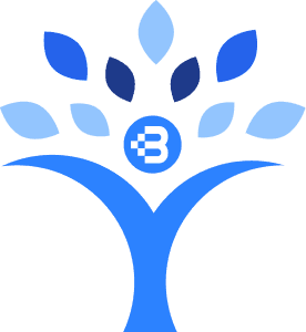 Golden plant growing from a circuit board